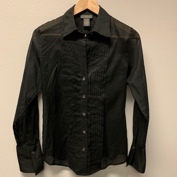 Banana Republic Tops - 2 For $20!  Banana Republic Sheer Pleated Shirt
